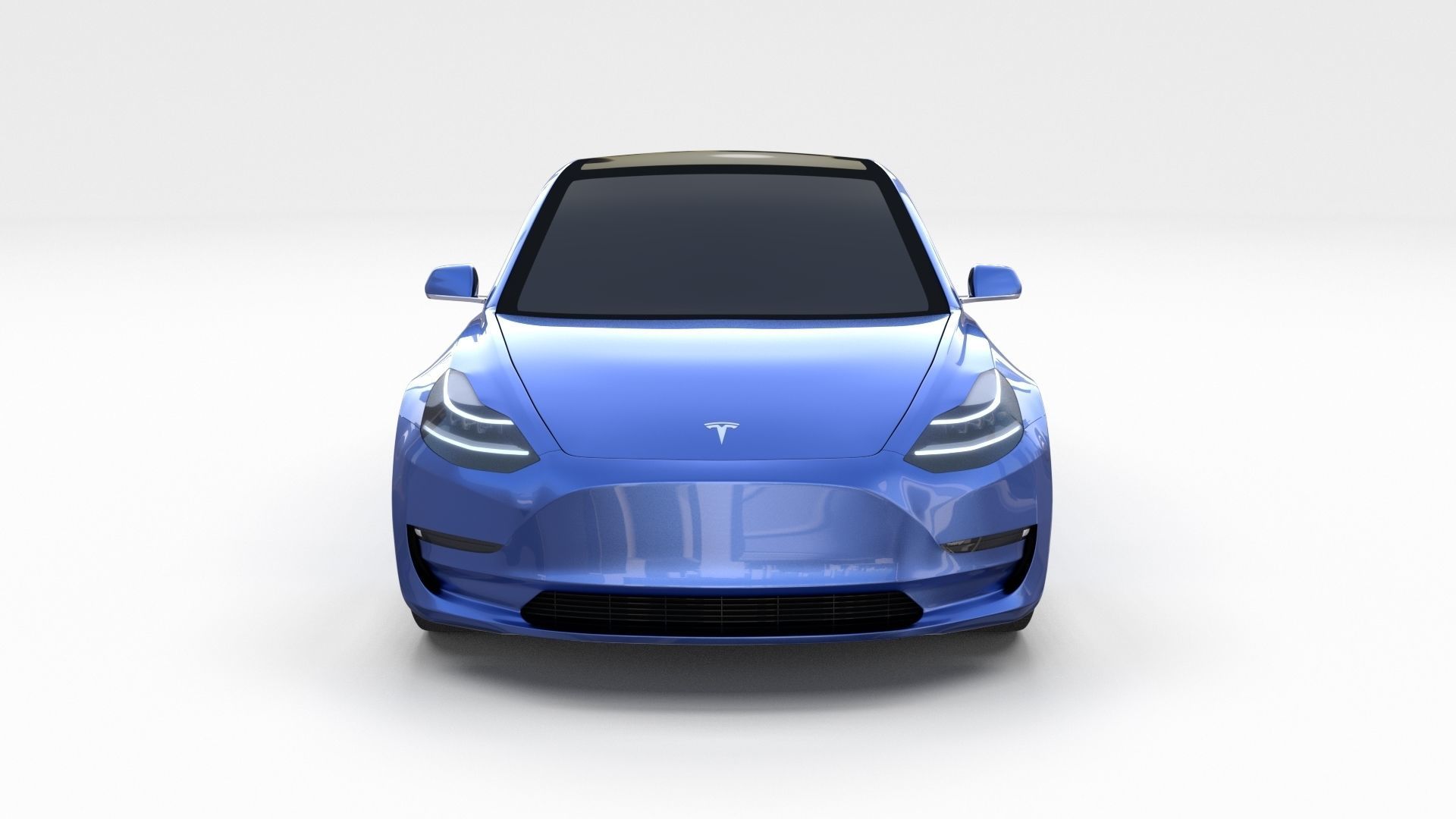 Tesla Collection Roadster Model S X 3 3D model_4