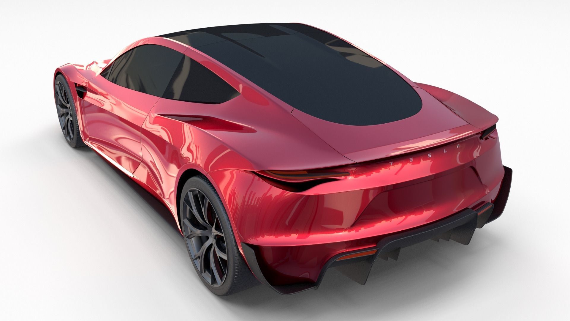 Tesla Collection Roadster Model S X 3 3D model_83