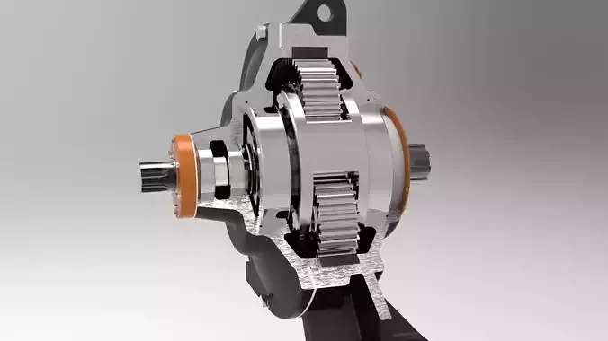 Planetary gearbox Free 3D model