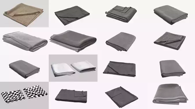 Collection Blanket Folded 