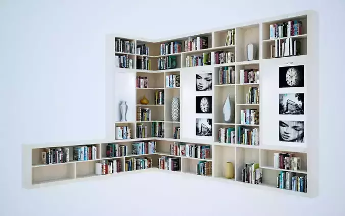 book shelves