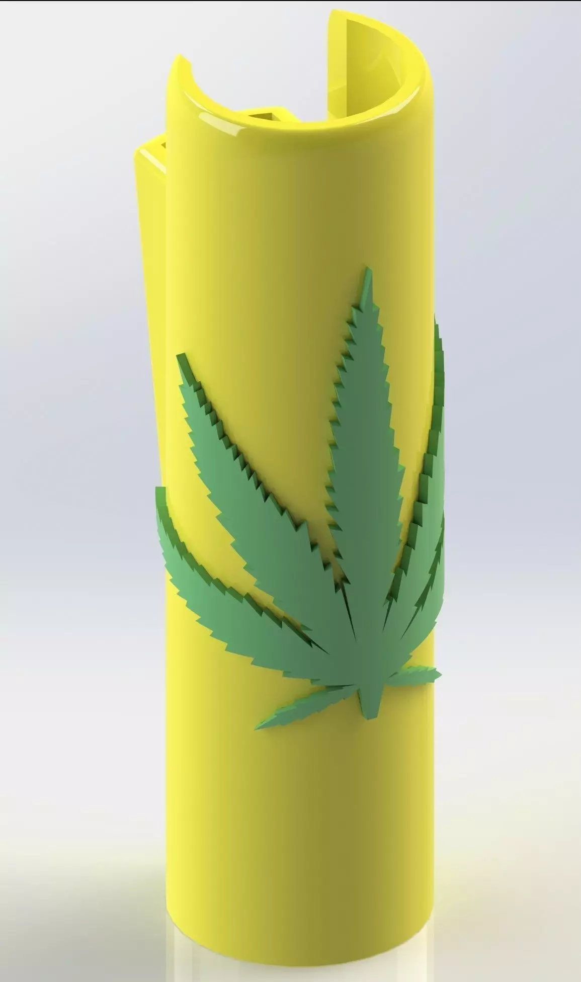 Weed Marihuana Clipper Case 3D print model