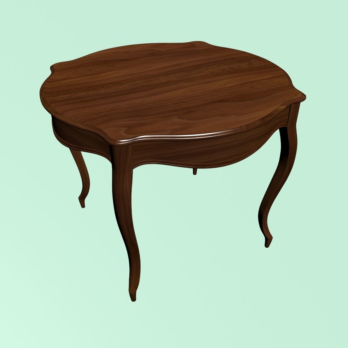Round table 3D model_5