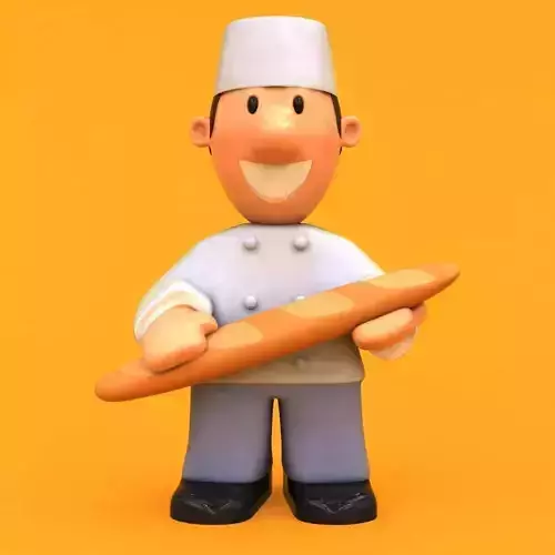 Fun baker 3D model