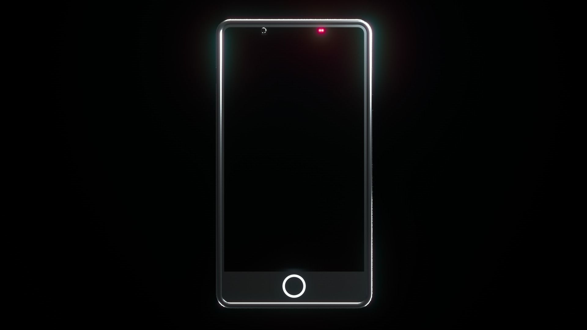 Generic Style Phone 3D model_2