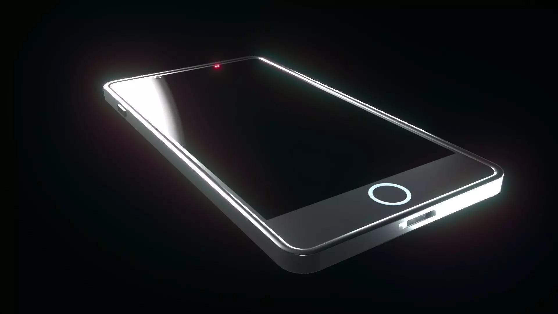 Generic Style Phone 3D model_0