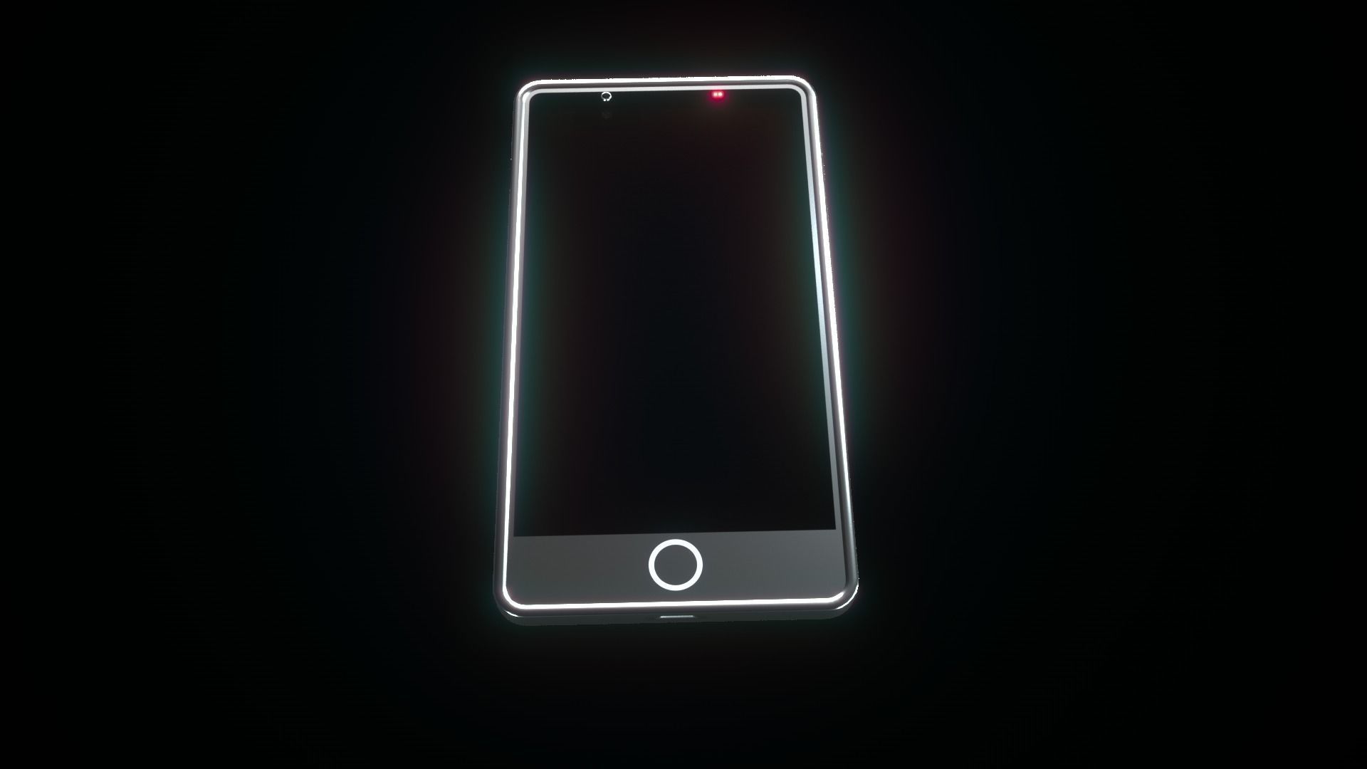 Generic Style Phone 3D model_4