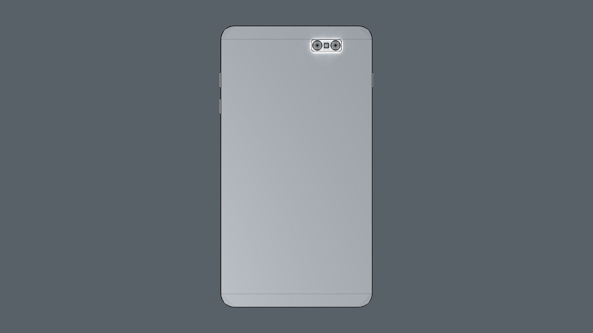 Generic Style Phone 3D model_11