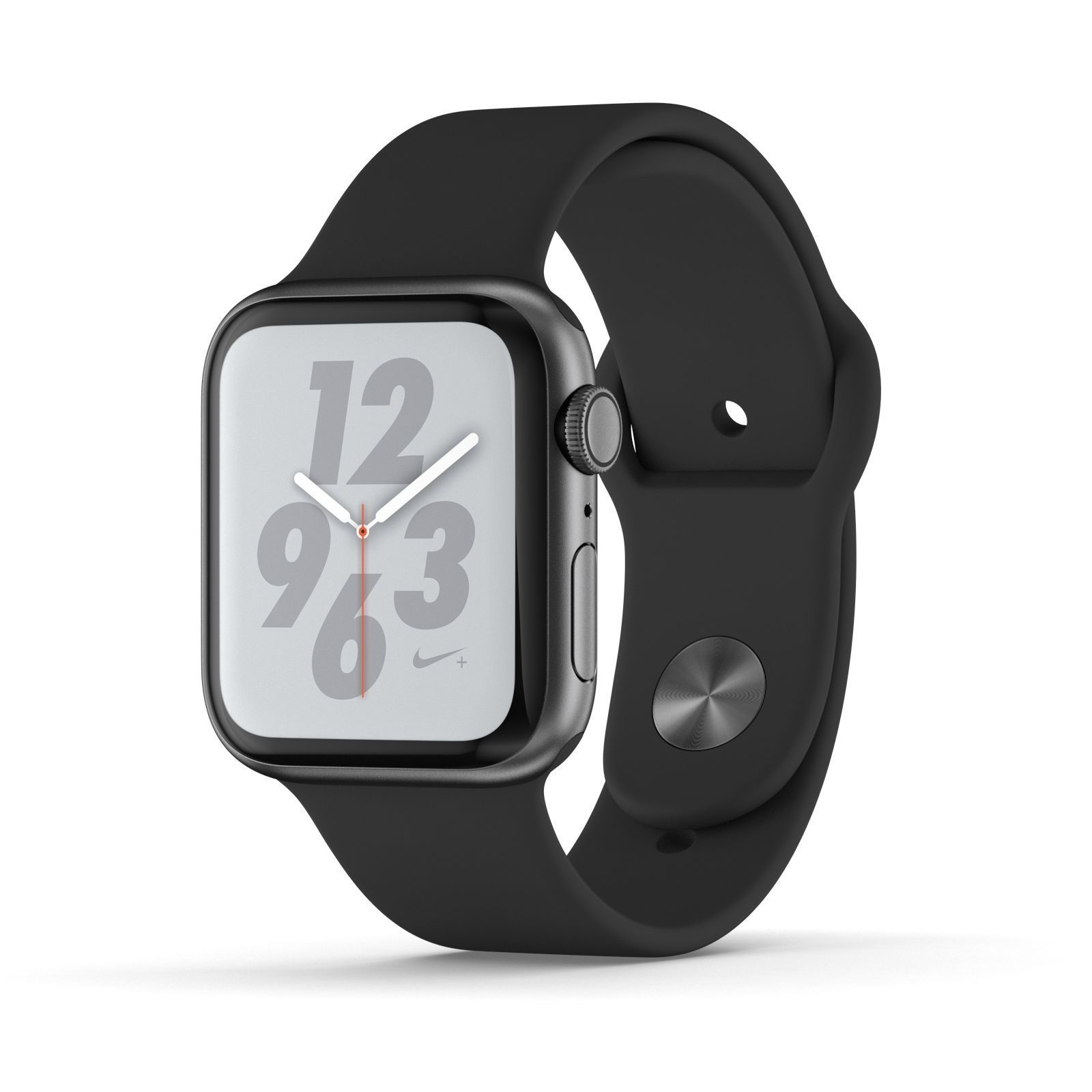 Apple Watch Series 4 Gray 3D model_1