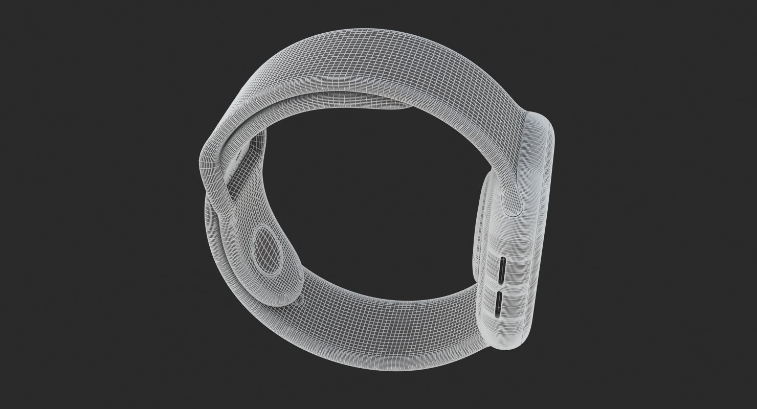 Apple Watch Series 4 Gray 3D model_14
