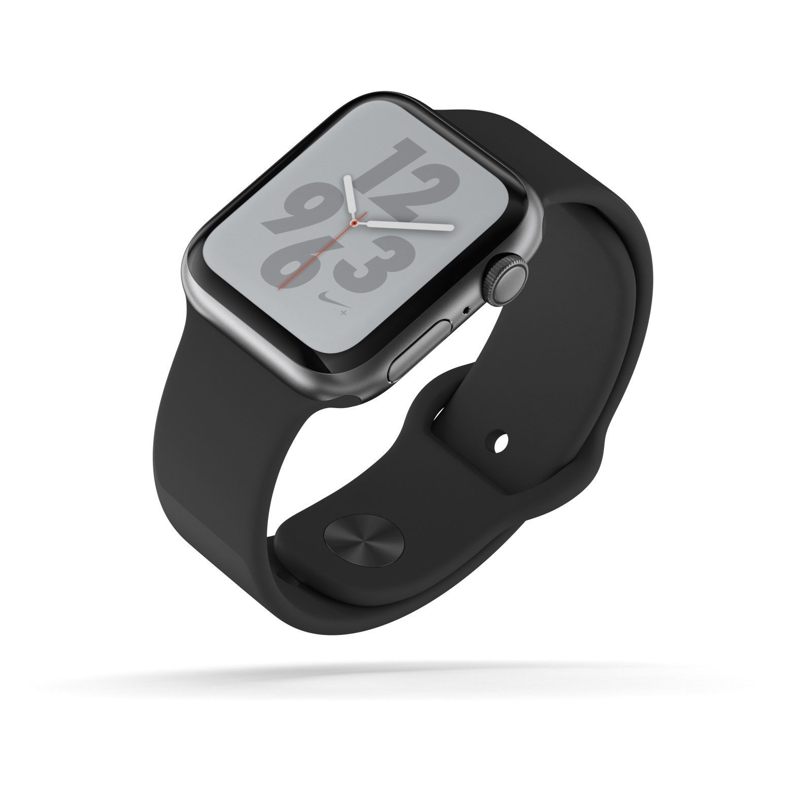 Apple Watch Series 4 Gray 3D model_5