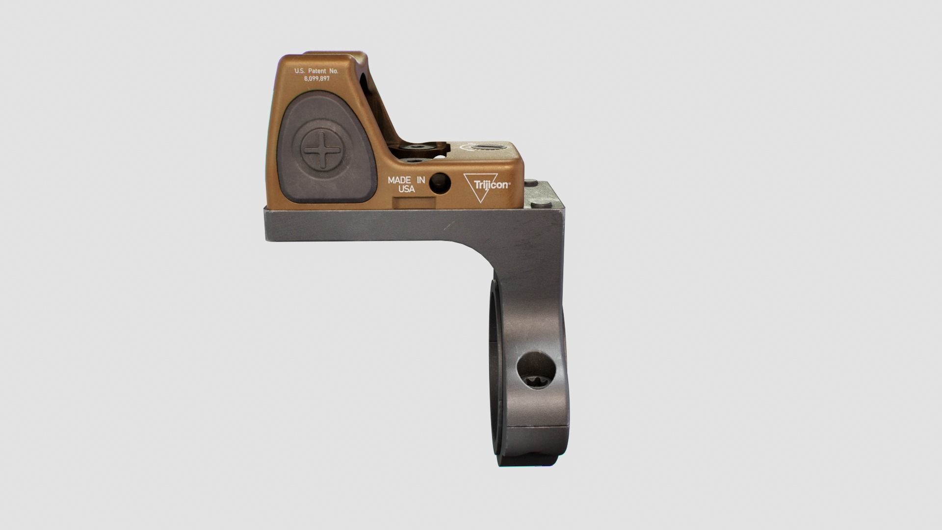 Trijicon RMR Miniature Reflex Sight Low-poly 3D model_27