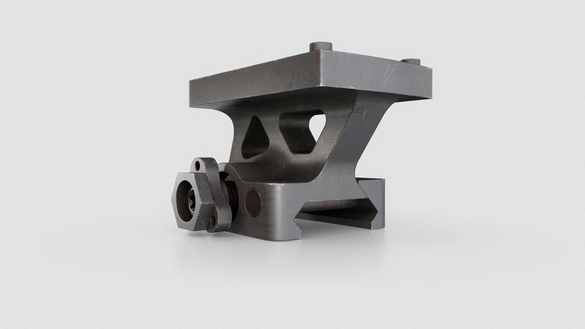 Trijicon RMR Miniature Reflex Sight Low-poly 3D model_16