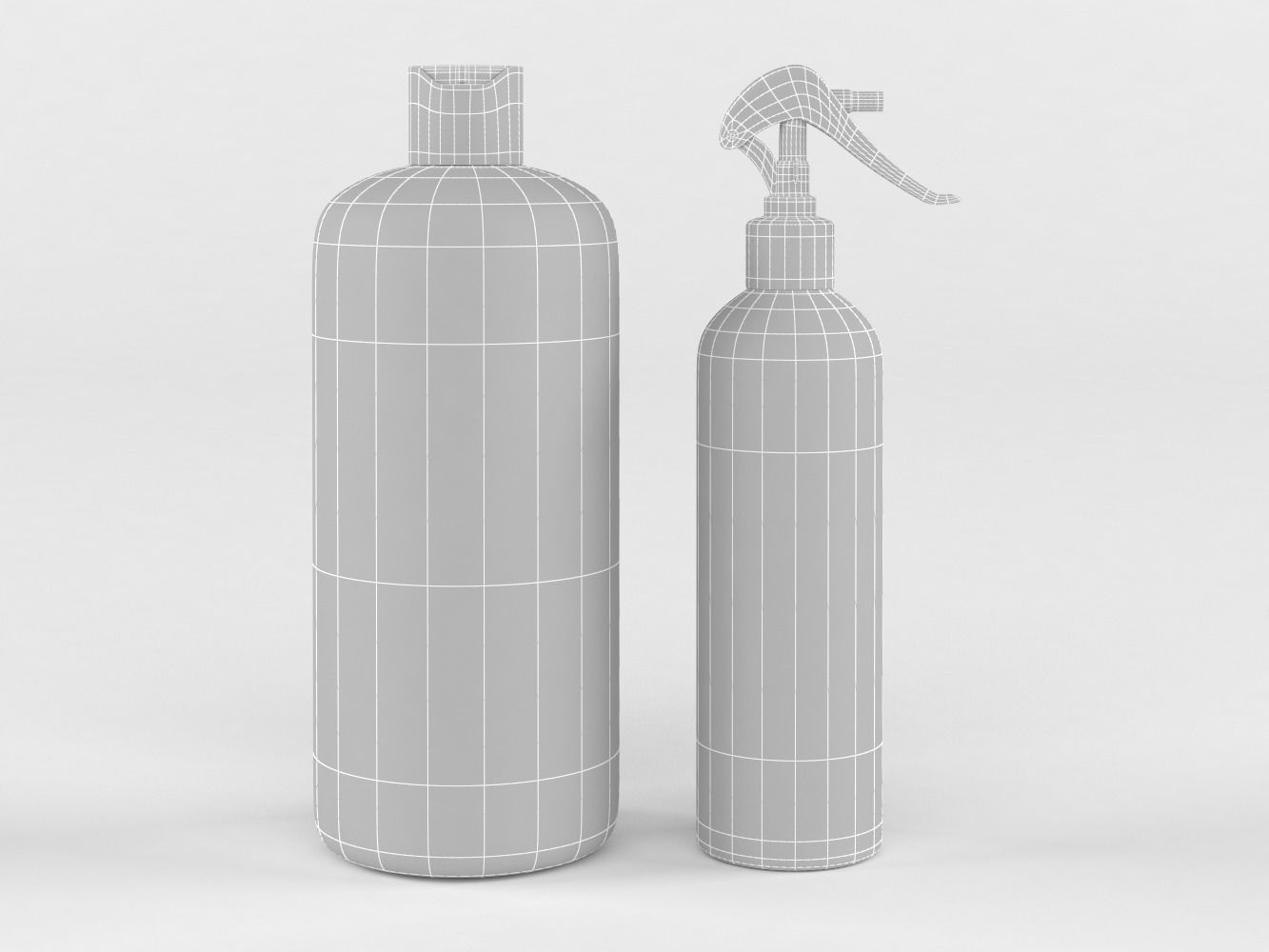 TRESemme Shampoo 3D model_10