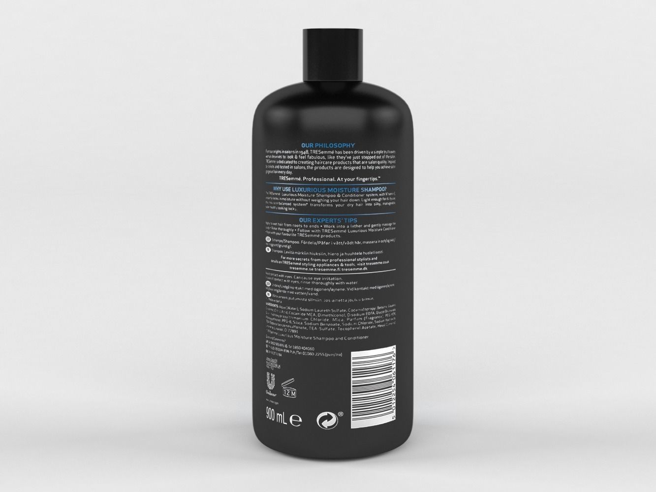 TRESemme Shampoo 3D model_1