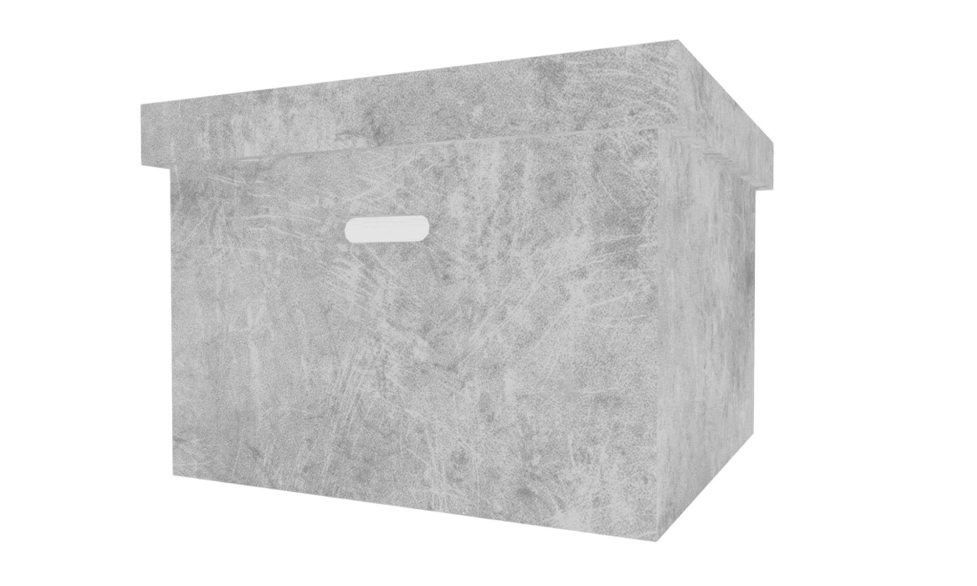 File Box Low-poly 3D model_8