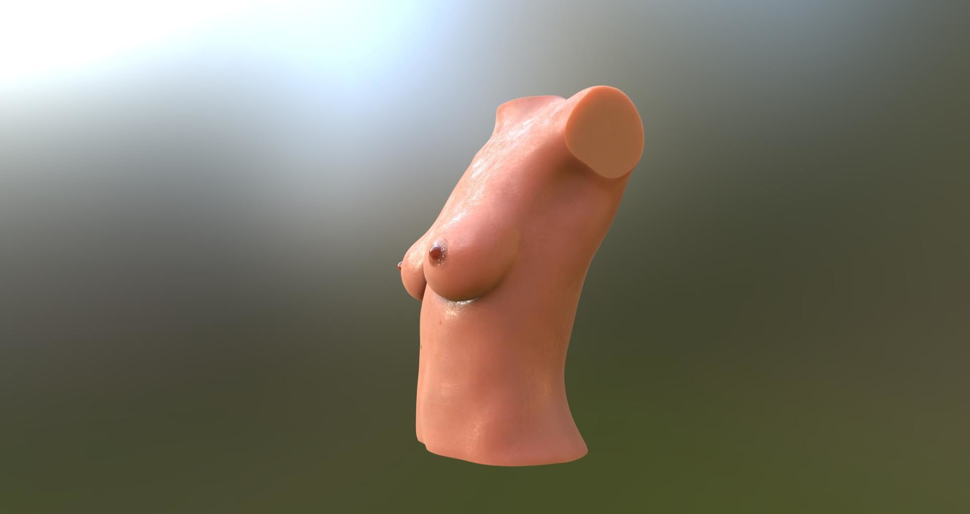 female body 6 3D print model_8