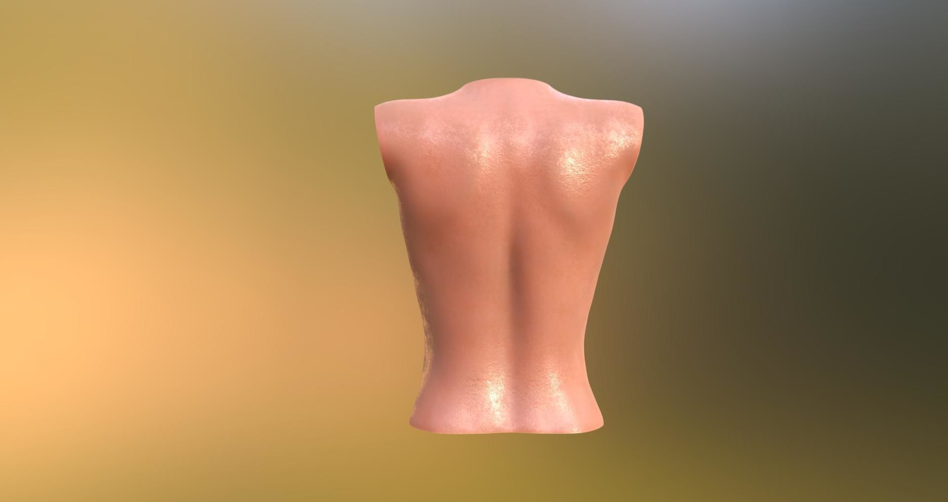 female body 6 3D print model_10