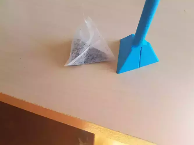 Magic straw to make instant tea based healthy drinks  3D print model