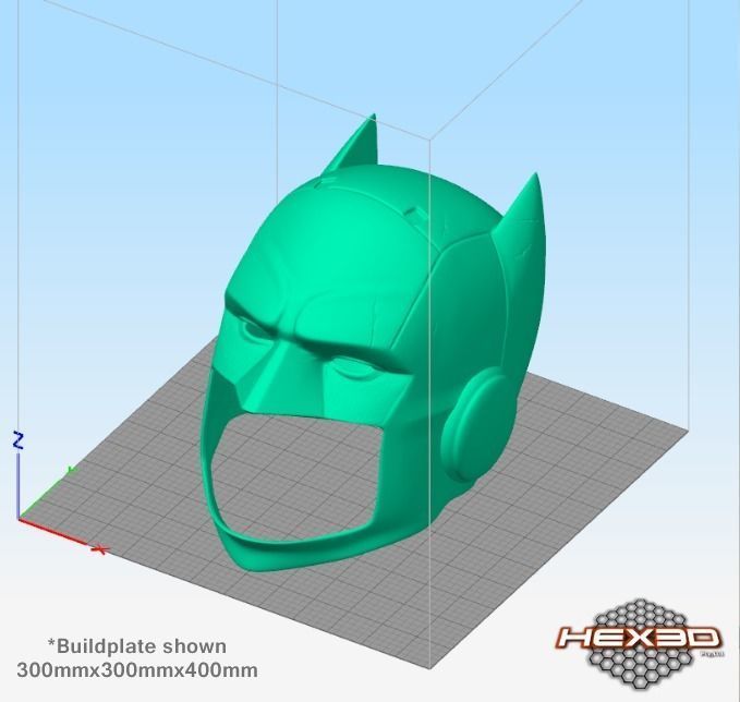 Batman Telltale Cowl 3D Print Ready 3D print model_4