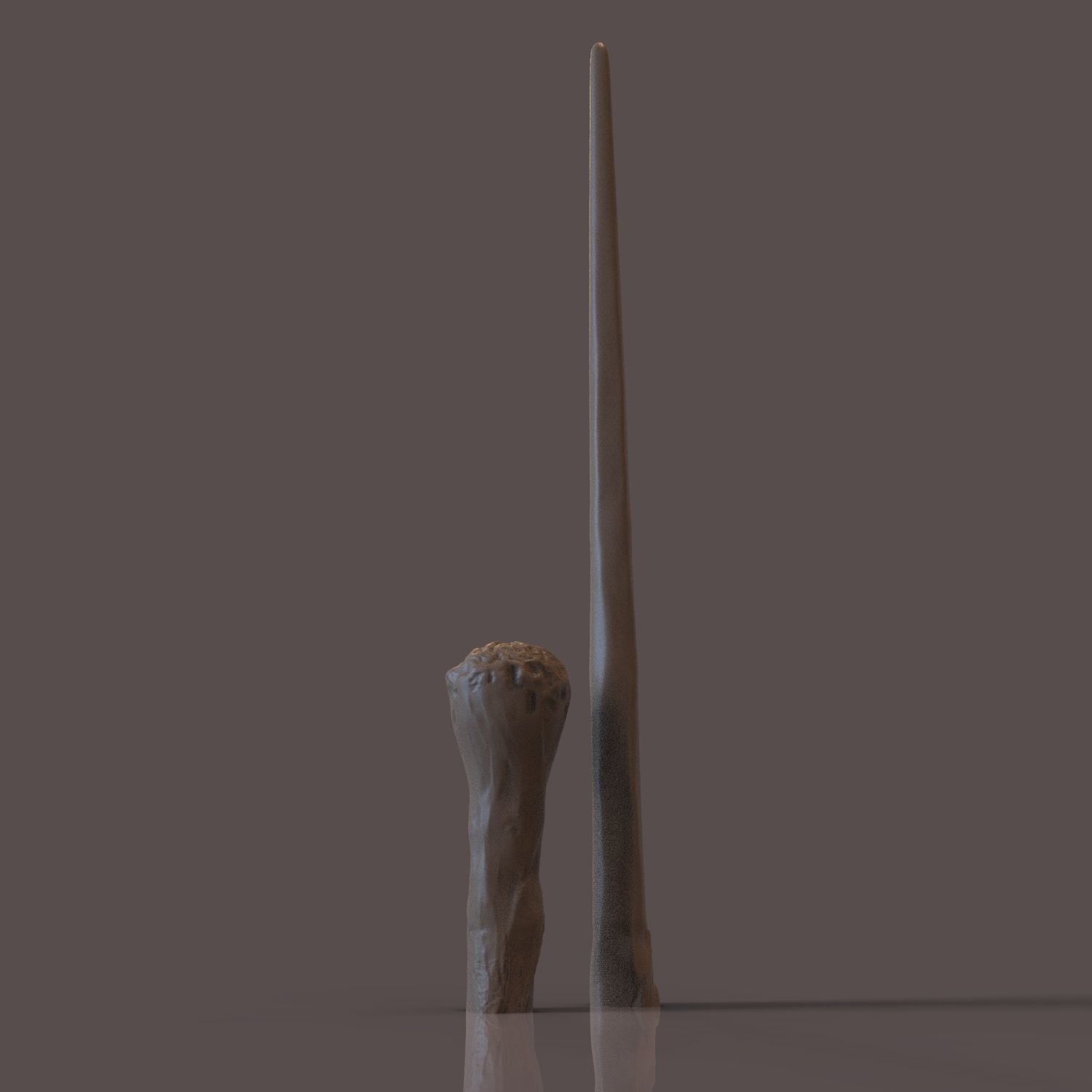 RON WEASLEY WAND - HARRY POTTER 3D print model_19