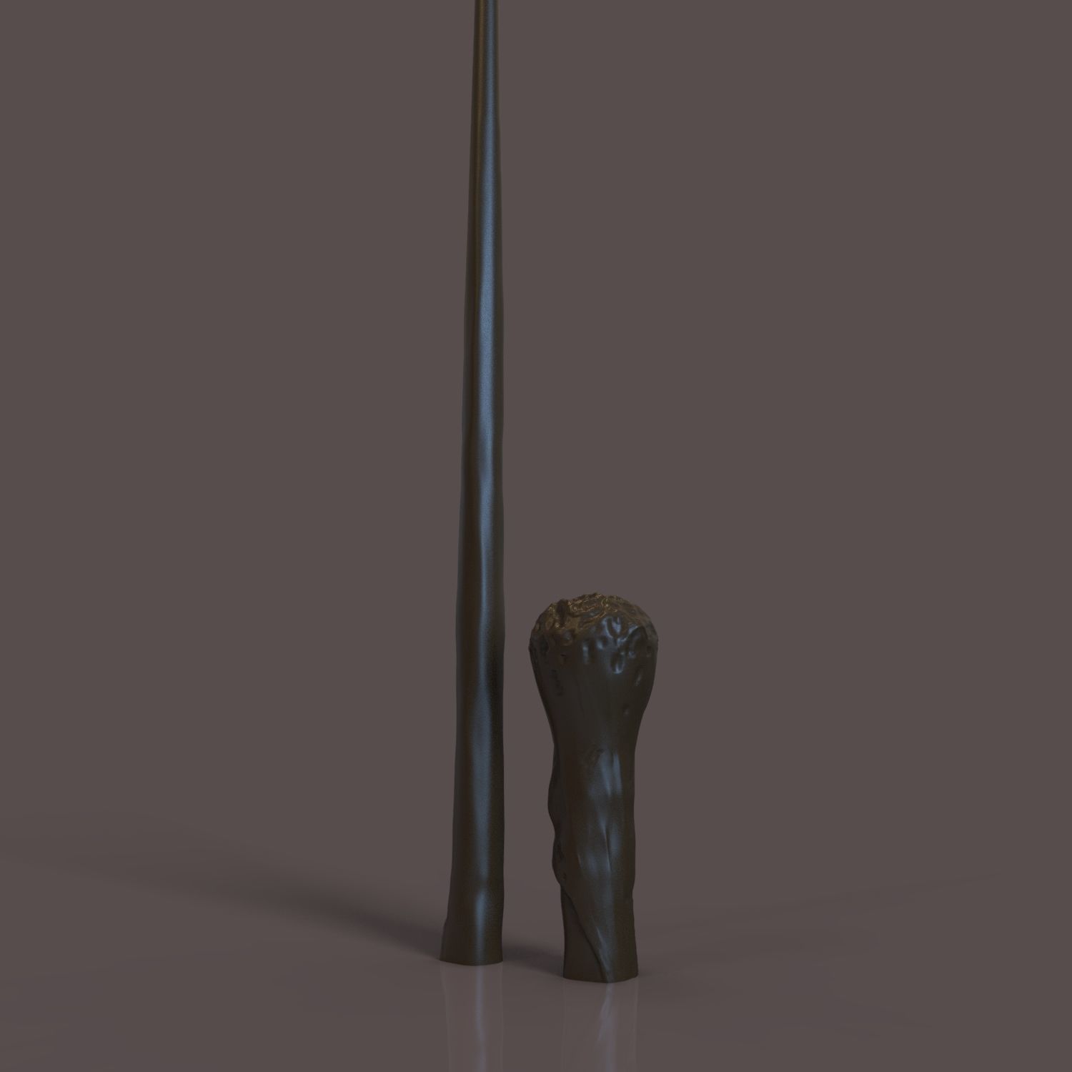 RON WEASLEY WAND - HARRY POTTER 3D print model_17