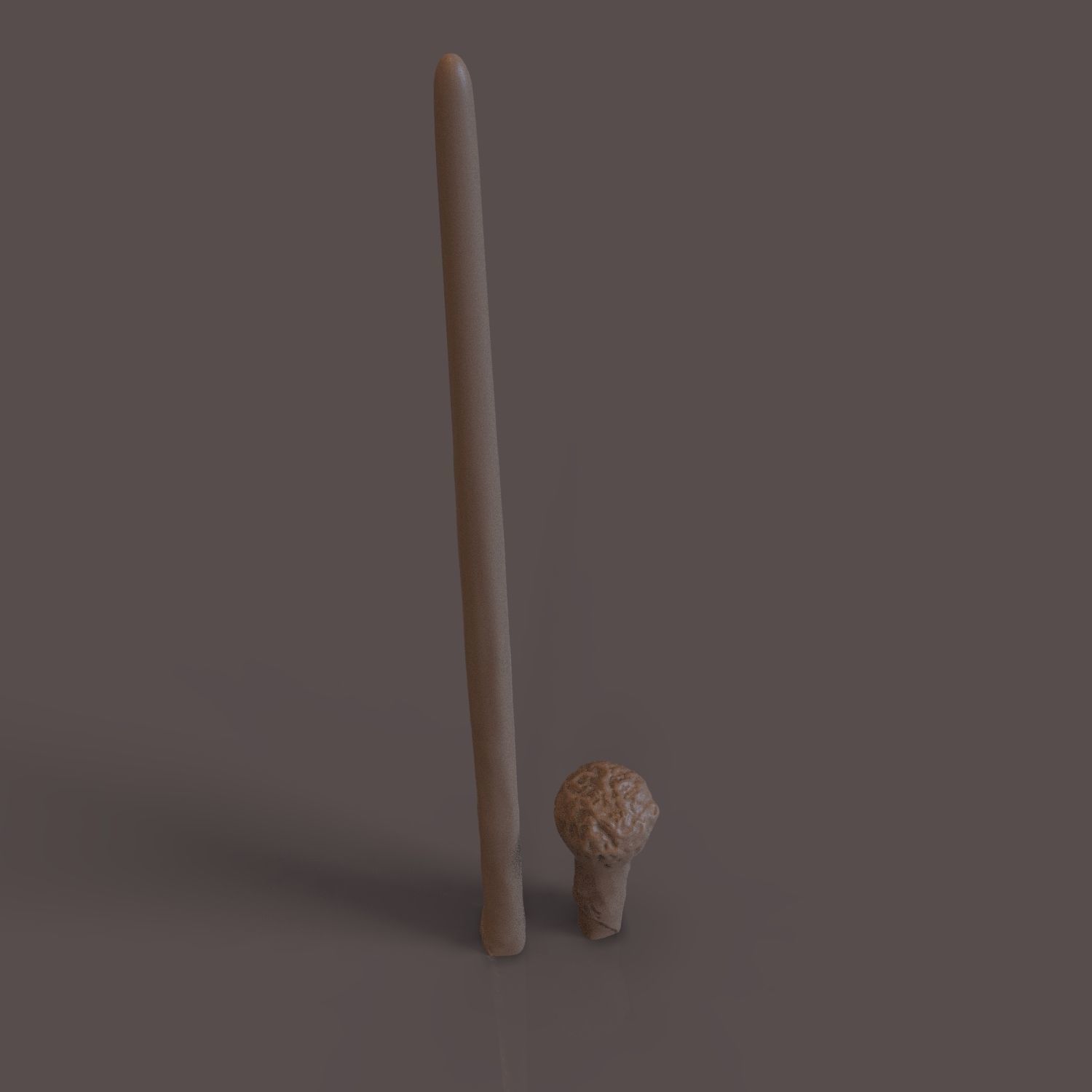 RON WEASLEY WAND - HARRY POTTER 3D print model_16