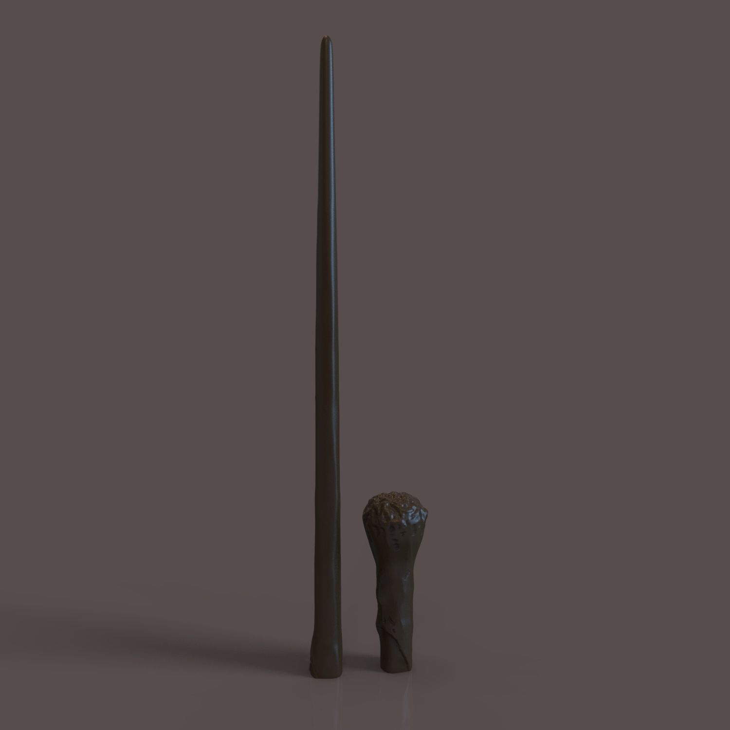 RON WEASLEY WAND - HARRY POTTER 3D print model_20