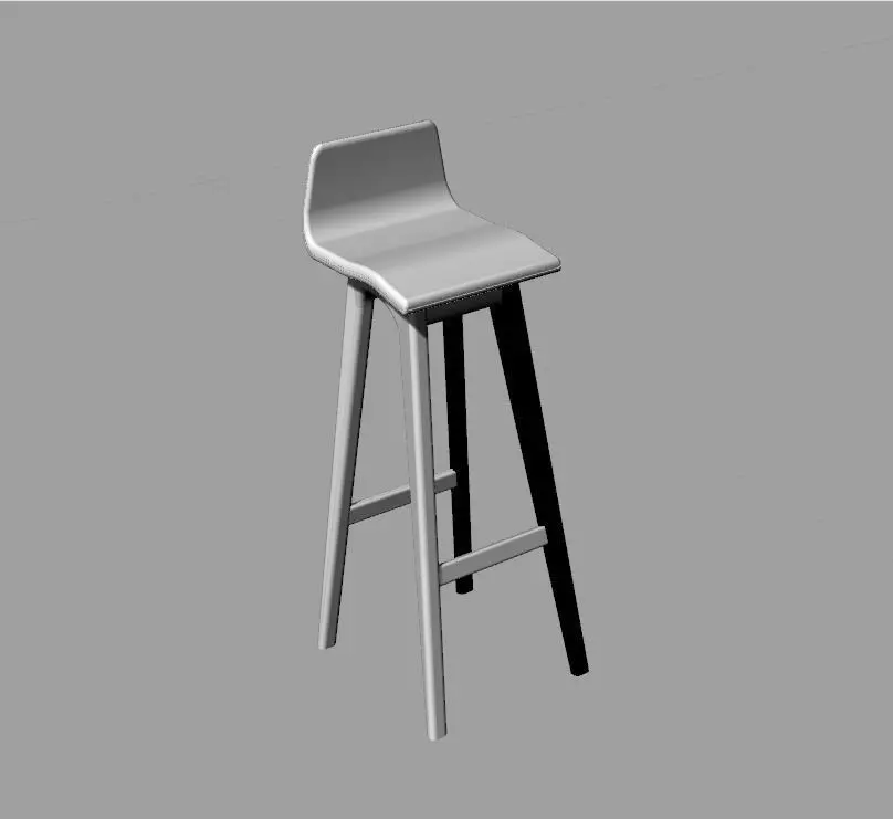 Bar Chair Free 3D model