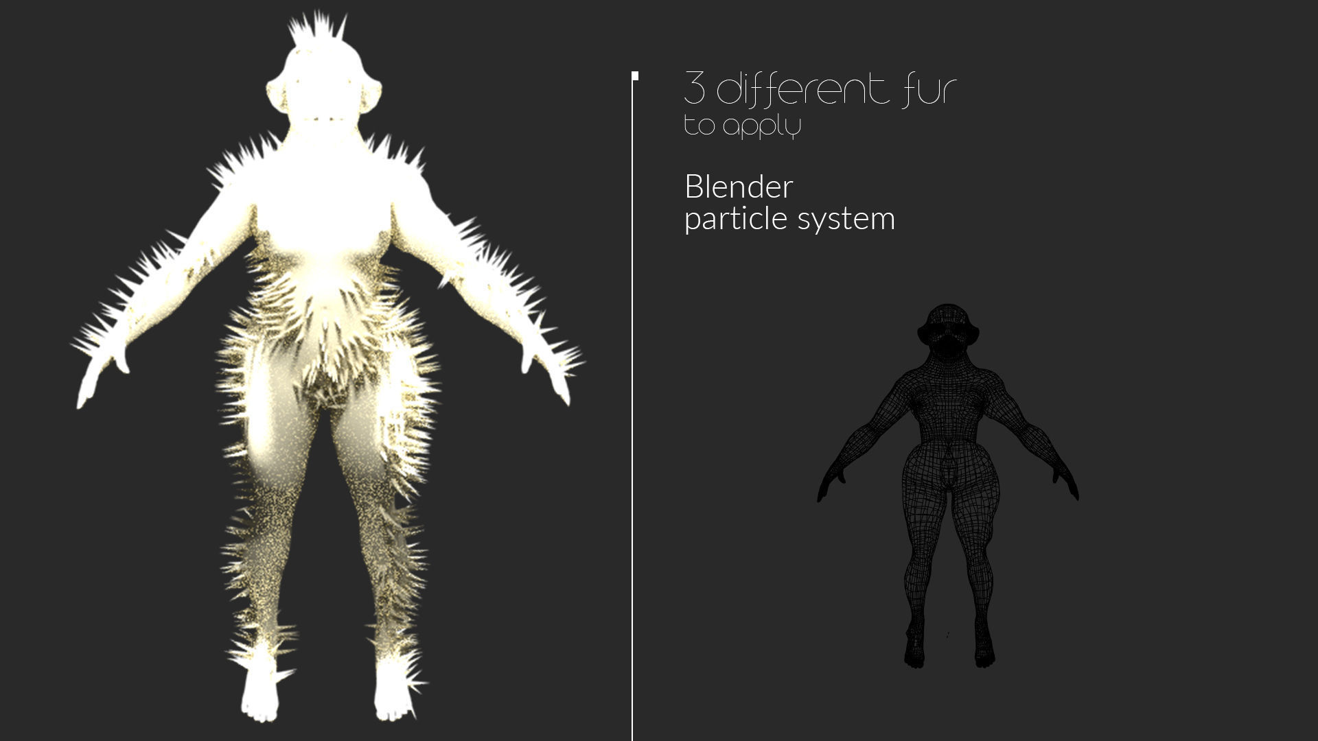 Spooky Criture rigged with different versions Low-poly 3D model_7