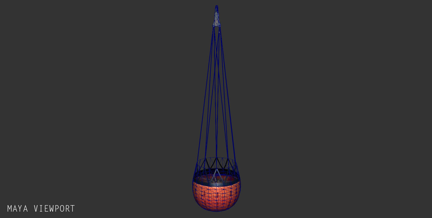 Bell 212 BAMBI Low-poly 3D model_2