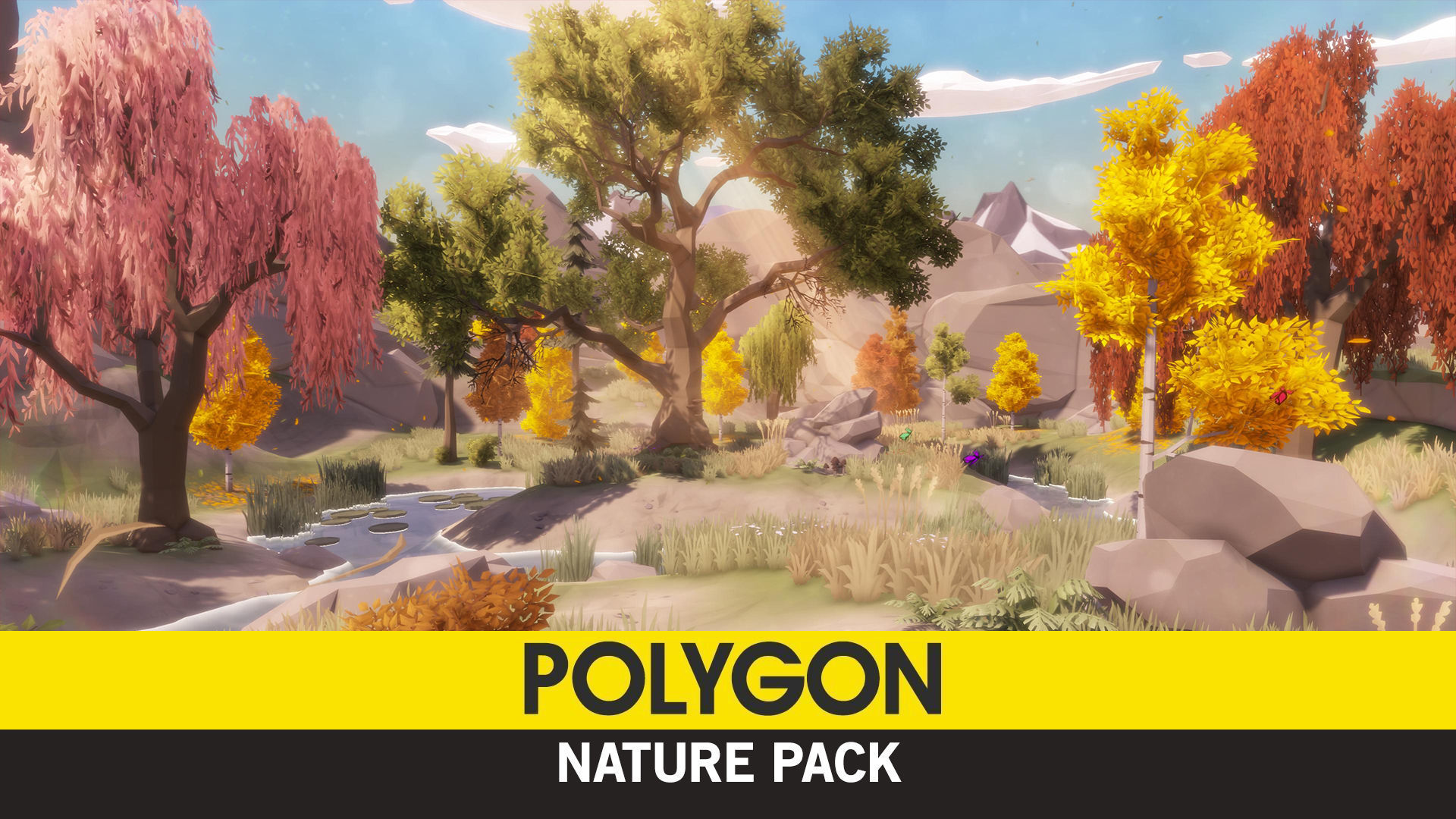 POLYGON - Nature Pack Low-poly 3D model_0
