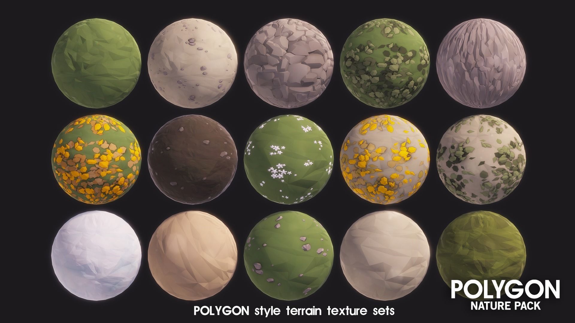 POLYGON - Nature Pack Low-poly 3D model_3