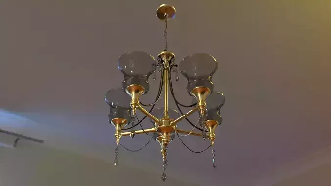 chandelier with four lights