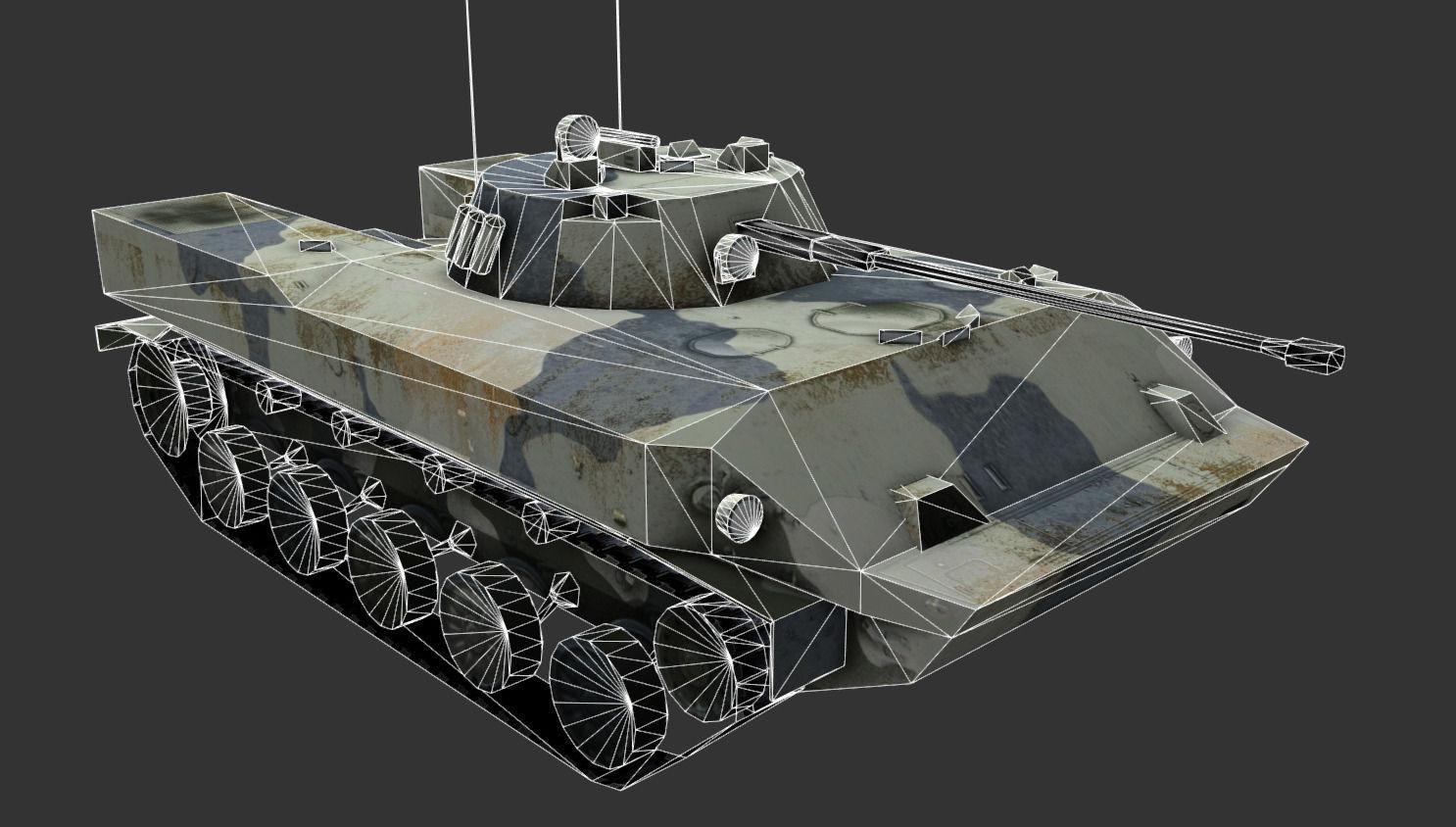 3D model BMD3 VR / AR / lowpoly OBJ FBX MA MB