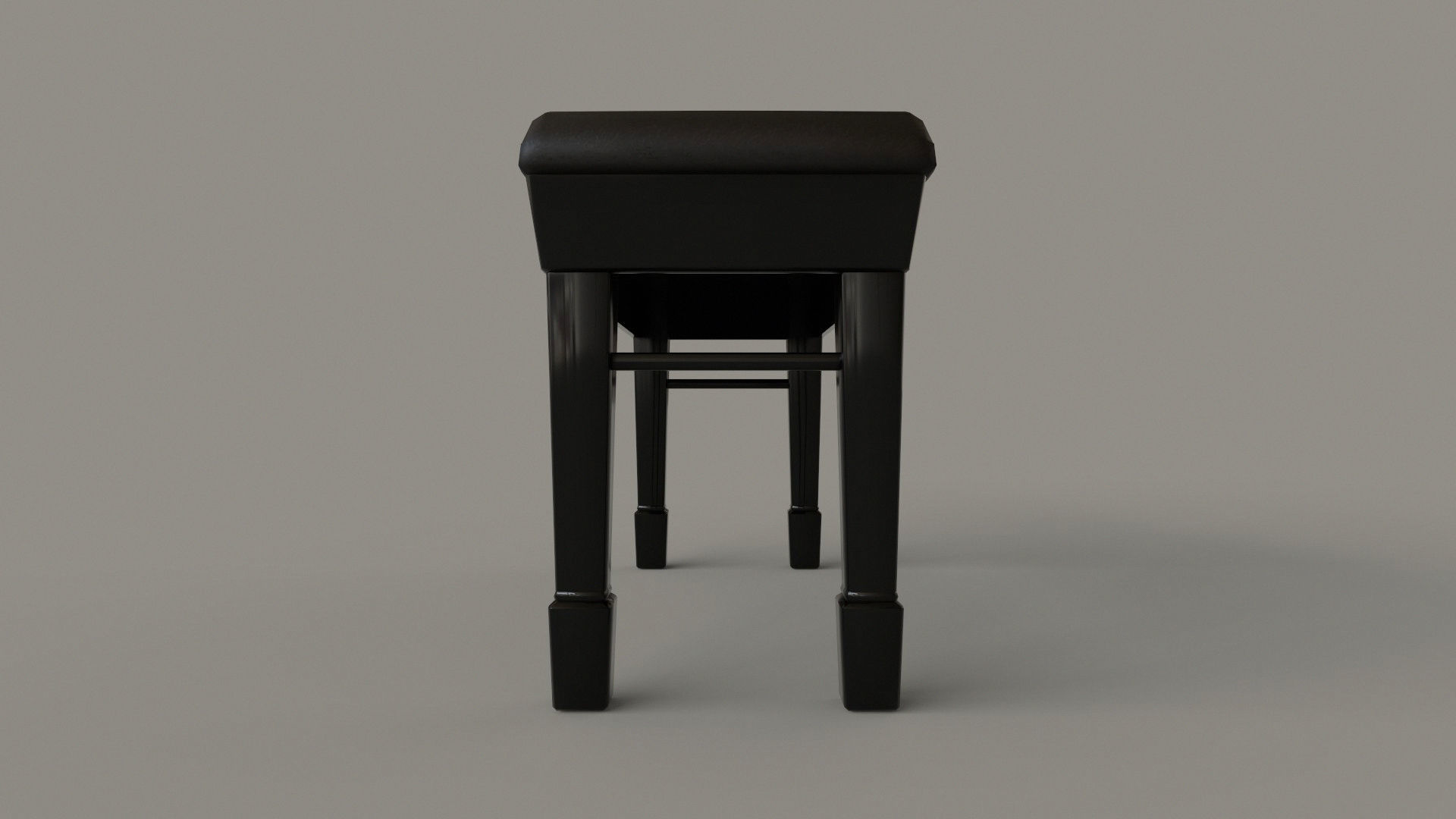 Grand Piano Low-poly 3D model_12