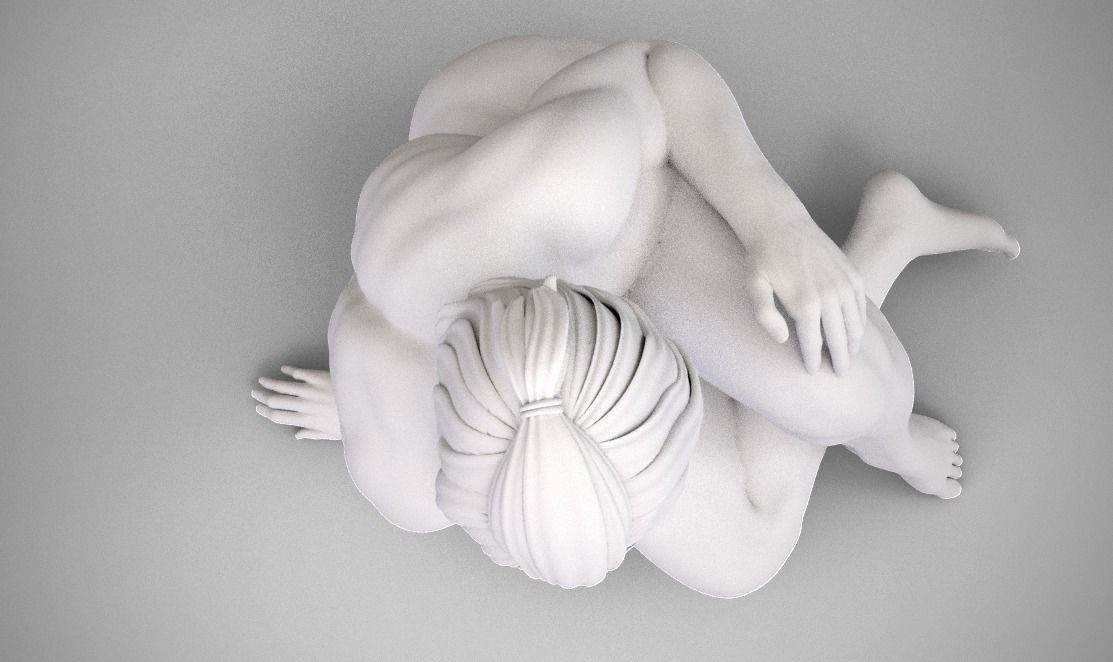 Forest Lady 3D print model_8