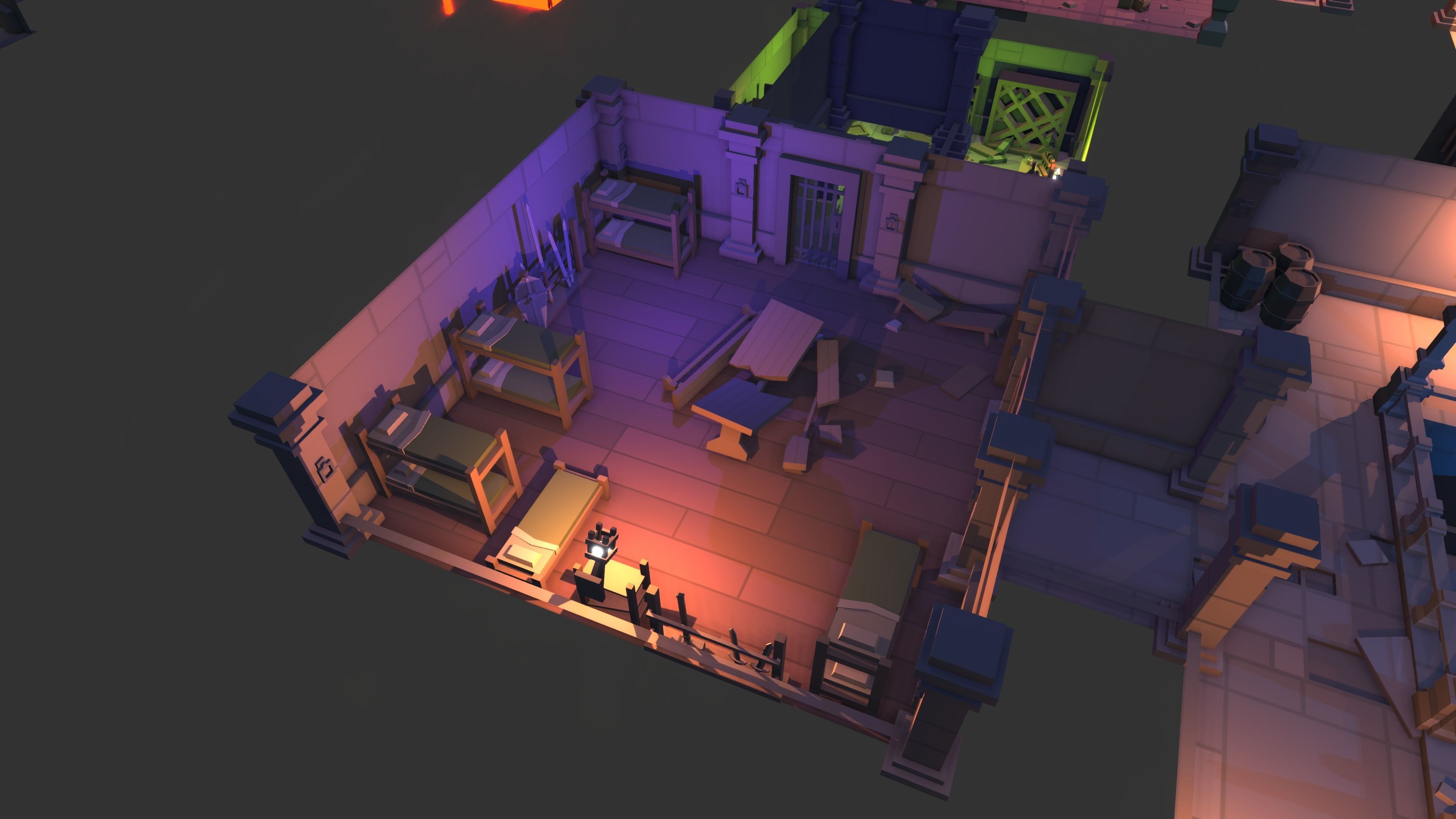 Simple Dungeons - Cartoon Assets Low-poly 3D model_7