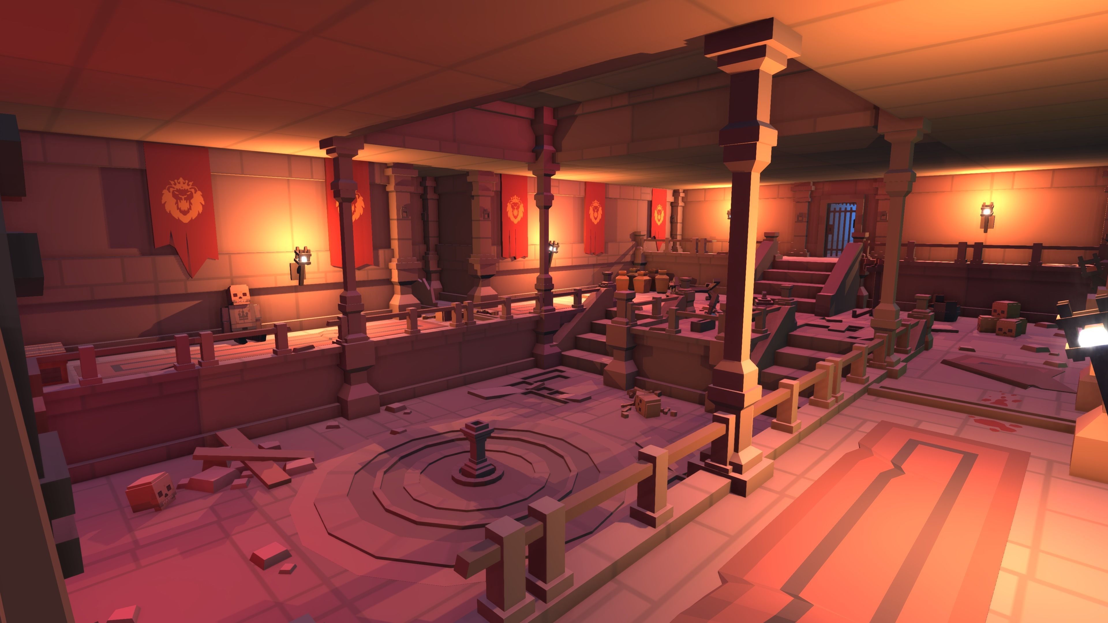 Simple Dungeons - Cartoon Assets Low-poly 3D model_1