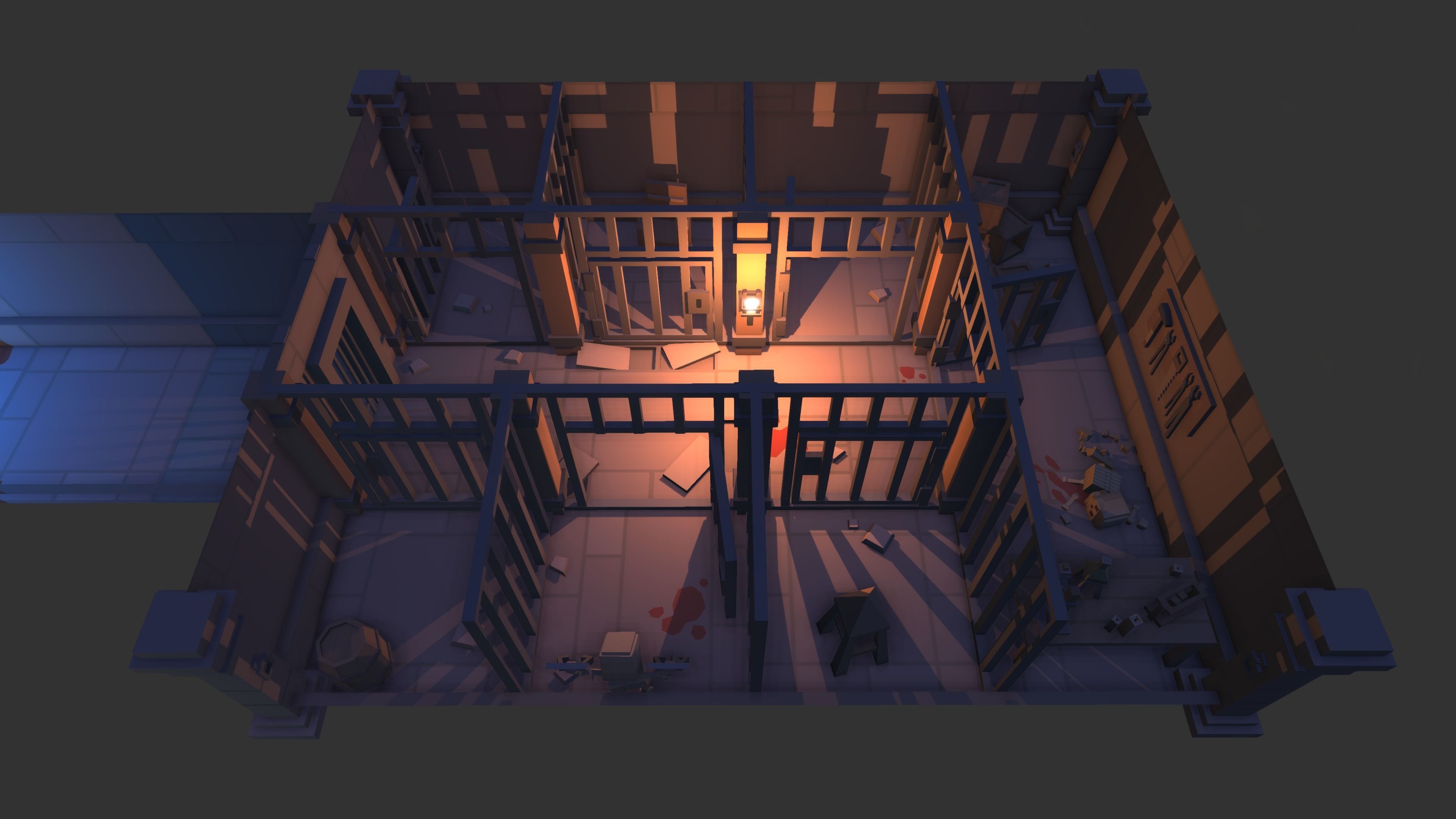 Simple Dungeons - Cartoon Assets Low-poly 3D model_12