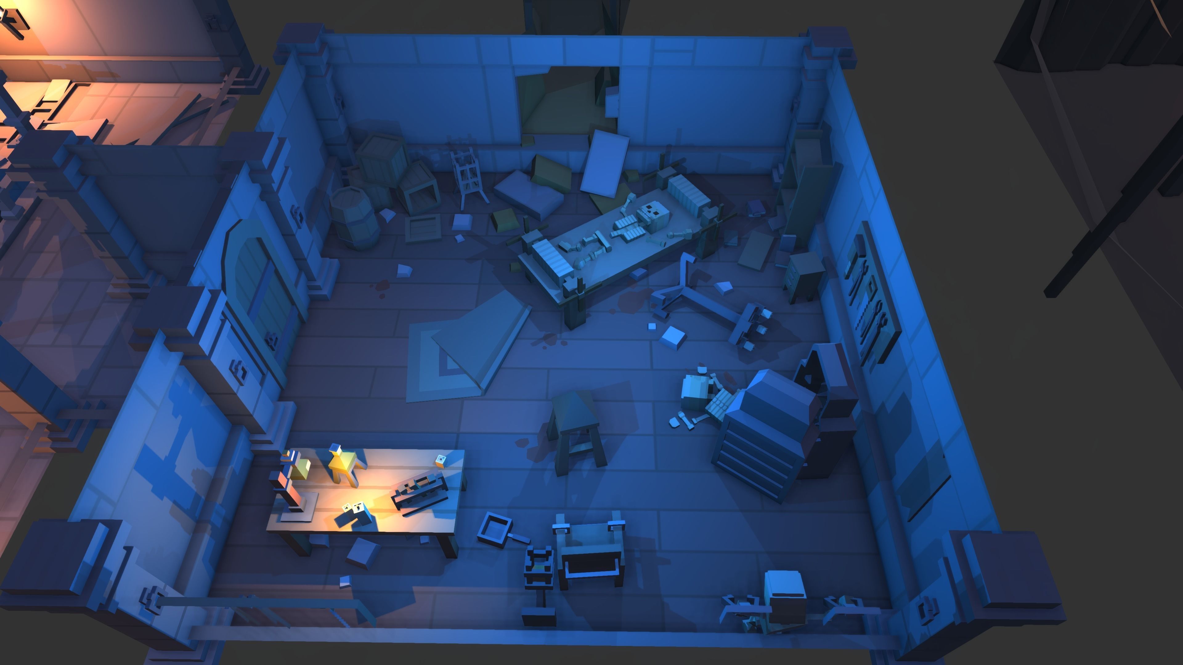 Simple Dungeons - Cartoon Assets Low-poly 3D model_11