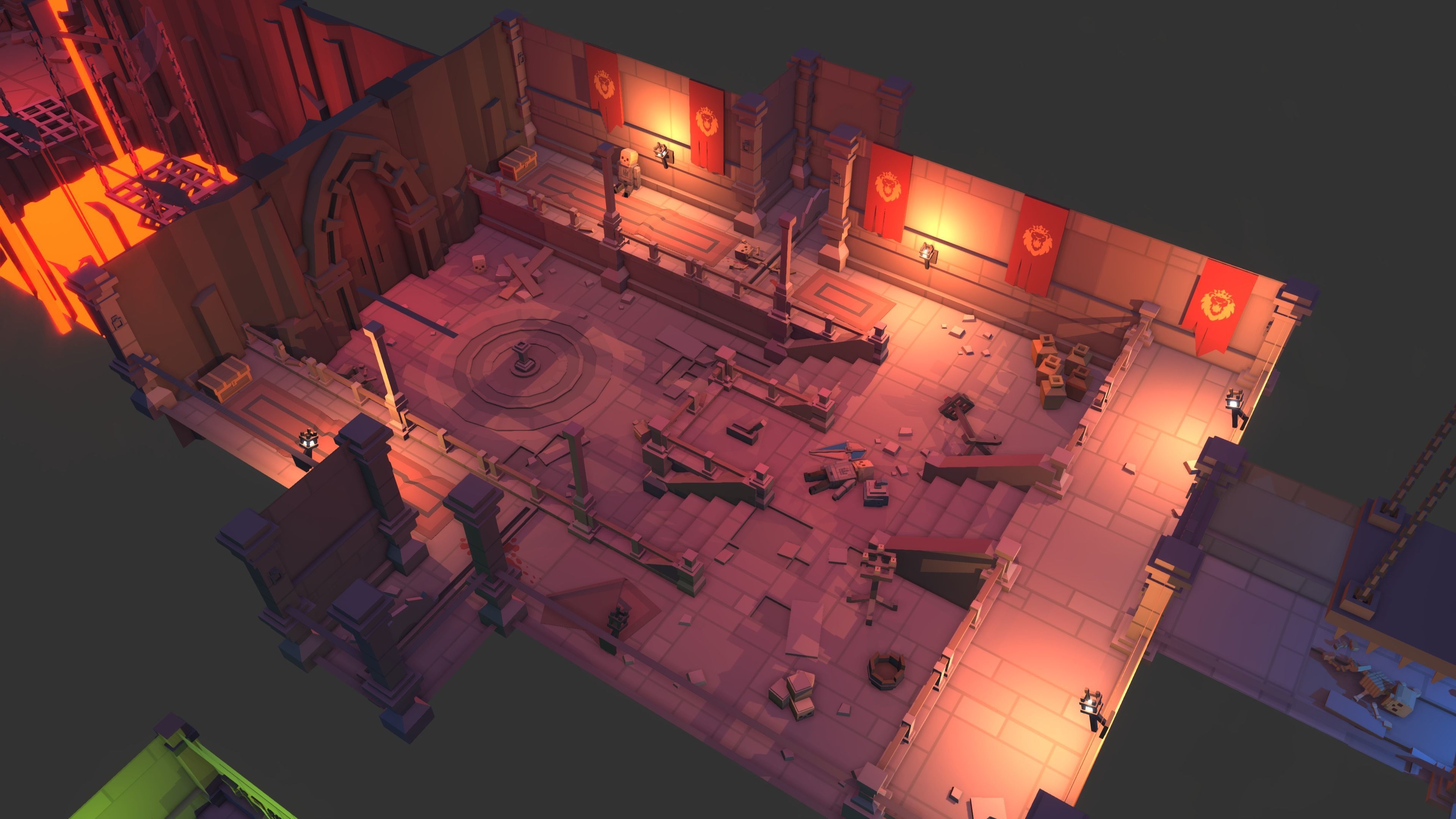 Simple Dungeons - Cartoon Assets Low-poly 3D model_3