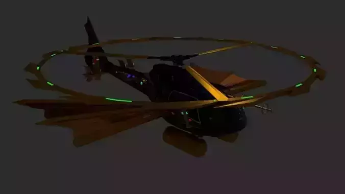 Steampunk Helicopter