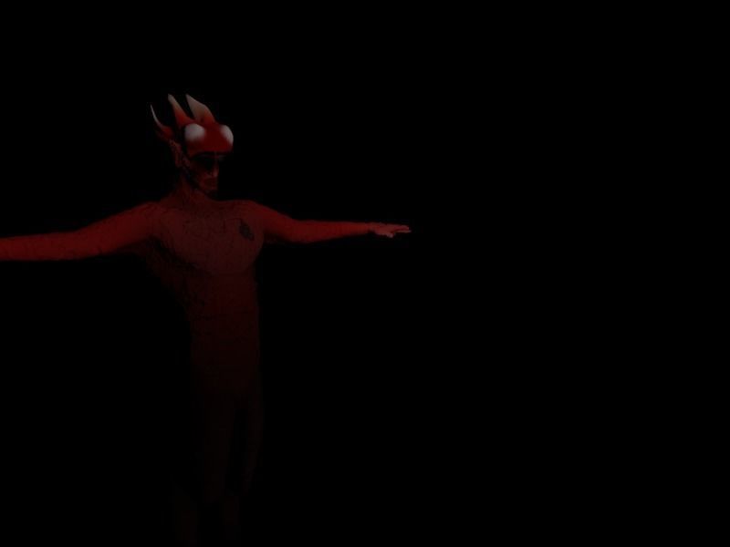 Dark Devil  3D model_2
