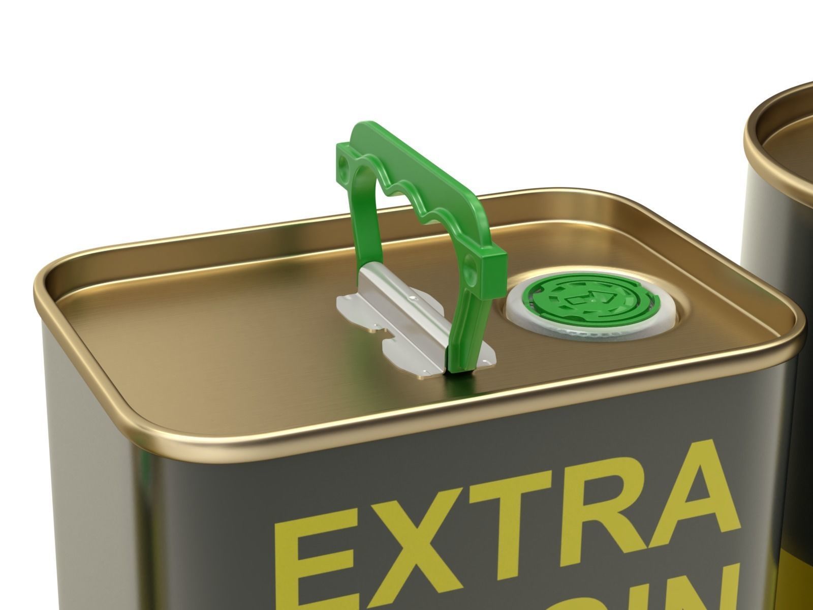 Olive Oil Can Set 3D model_17