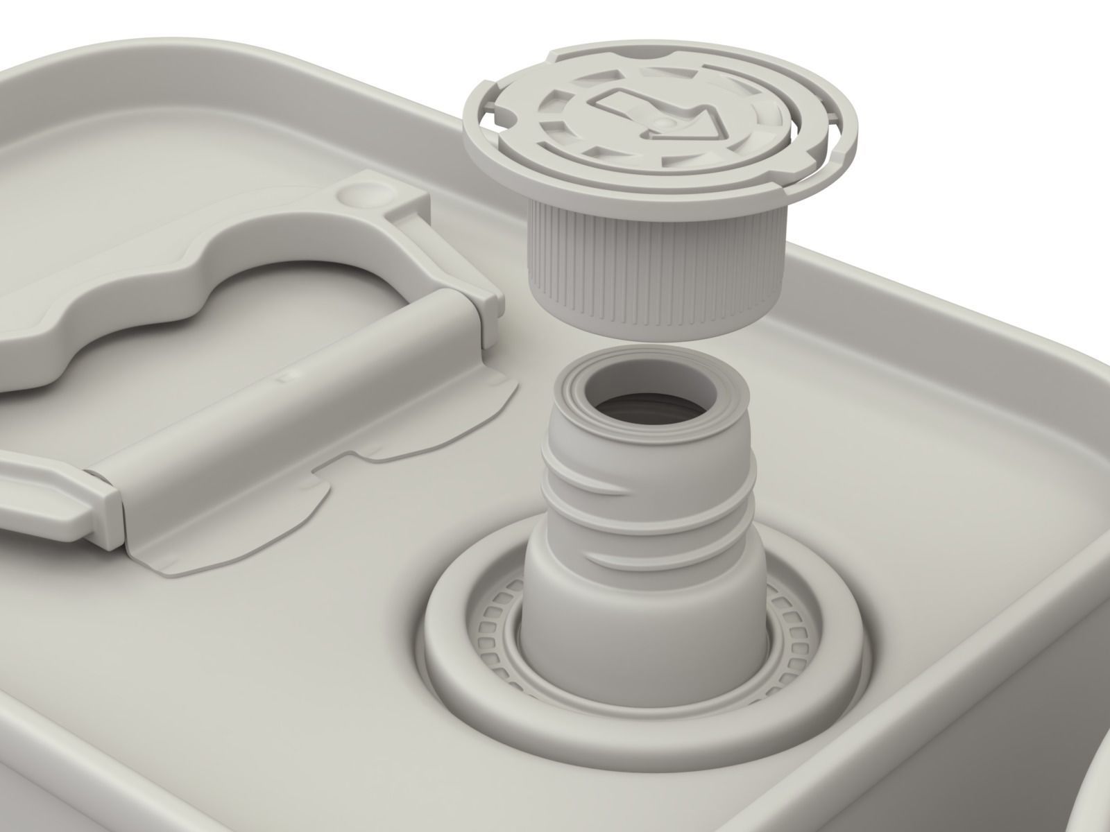 Olive Oil Can Set 3D model_21