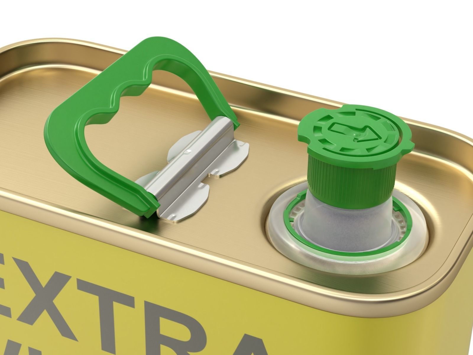 Olive Oil Can Set 3D model_14
