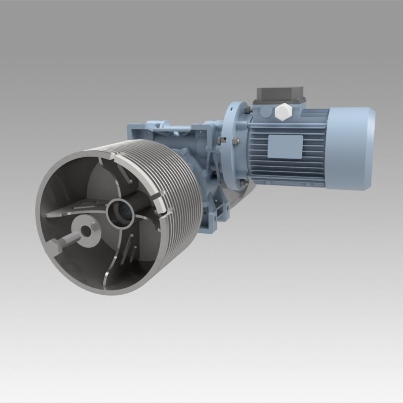 Winch 3D model_9