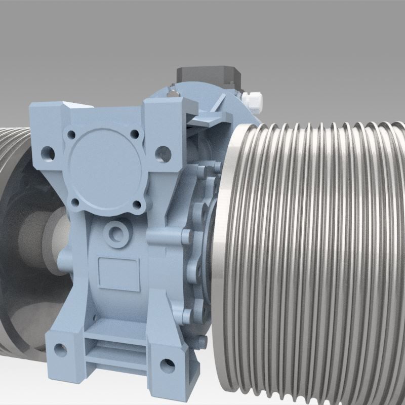 Winch 3D model_11
