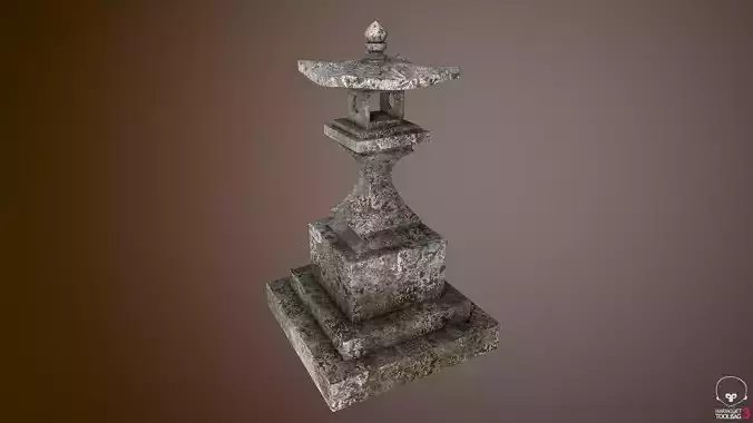 Japanese stone  lantern B